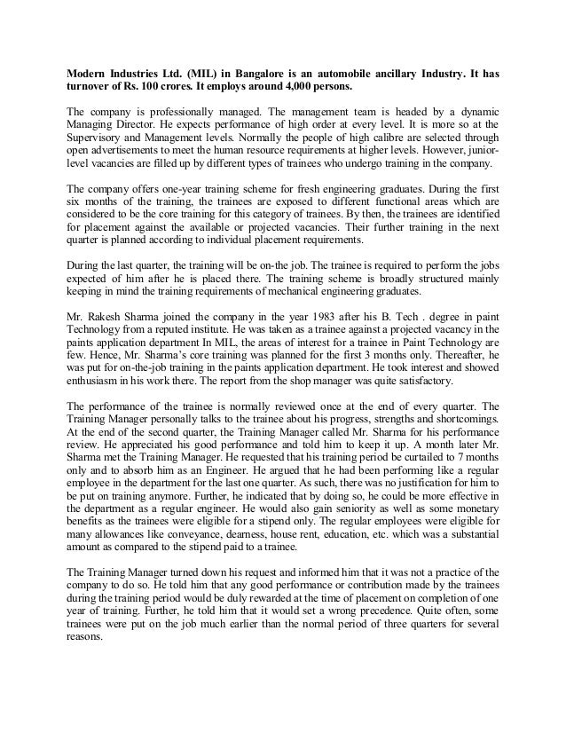 hr case studies 2017 human resource management case study assignment pdf